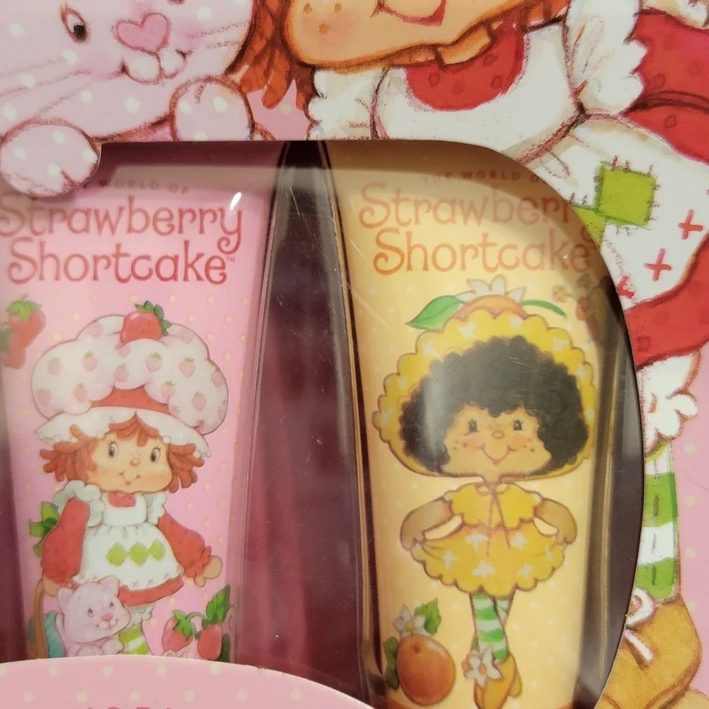 Strawberry Shortcake Scented Hand Lotion 3 PC Set Blueberry Orange‎ Blossom NEW